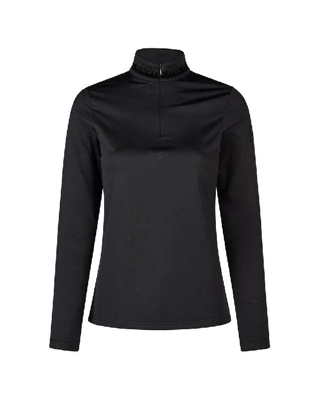 Pikeur Selene Ladies Half Zip Shirt 628400 *Pre-Order for October Dispatch* Comfortable Flowing Short Sleeve