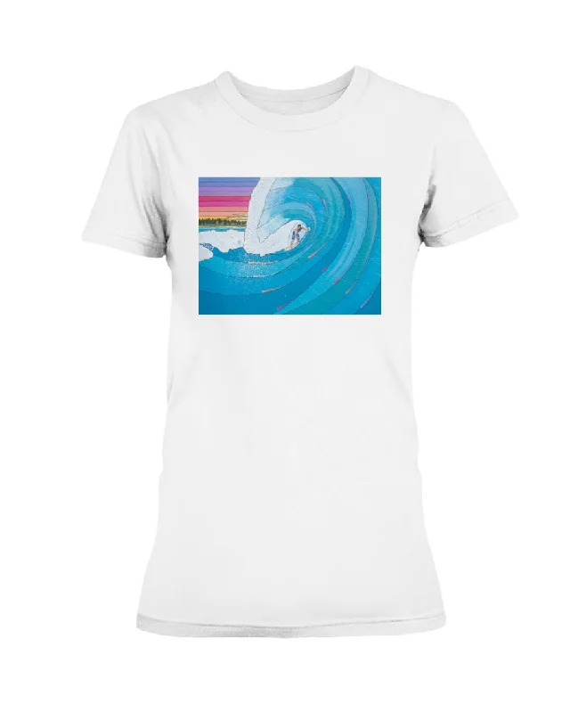 Big Wave Surfer - Missy T-Shirt Oversized T-Shirt Spandex breathable