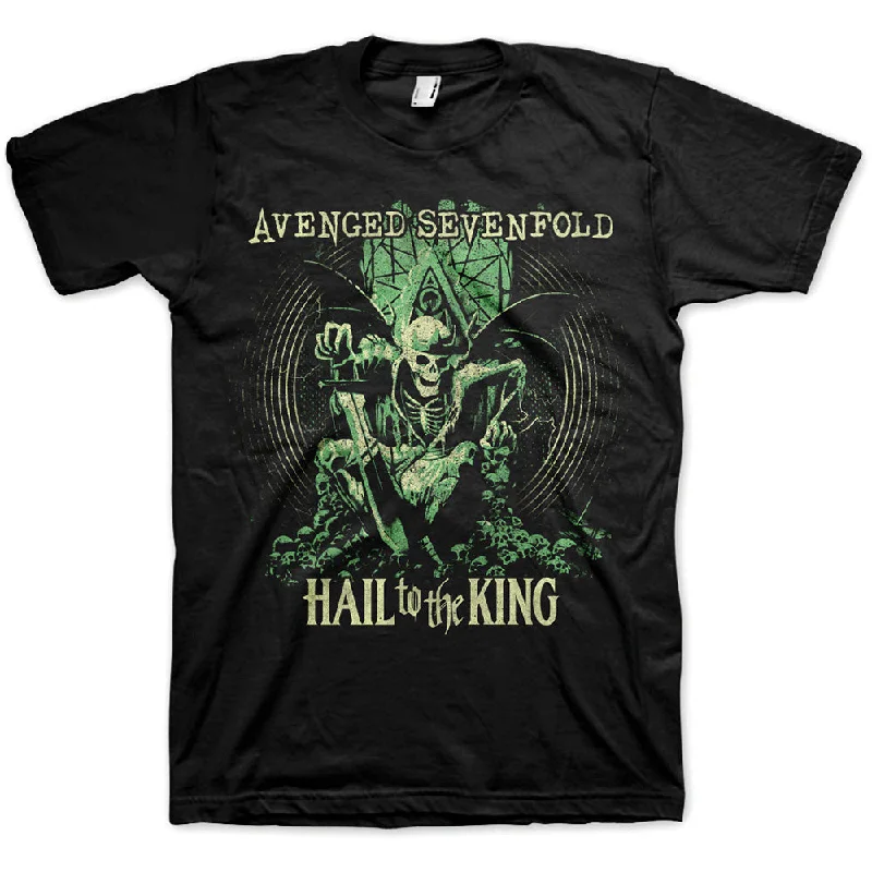 Avenged Sevenfold | Official Band T-Shirt | Hail to the King En Vie Elasticated Padded Insulated