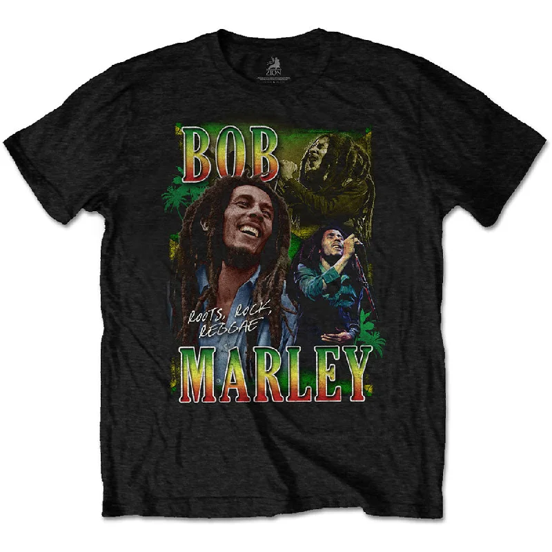 Bob Marley | Official Band T-Shirt | Roots, Rock, Reggae Homage Mesh Blend Leather Blend Suede Blend Bob Marley | Official Band T-Shirt | Roots, Rock, Reggae Homage Mesh Blend Leather Blend Suede Blend