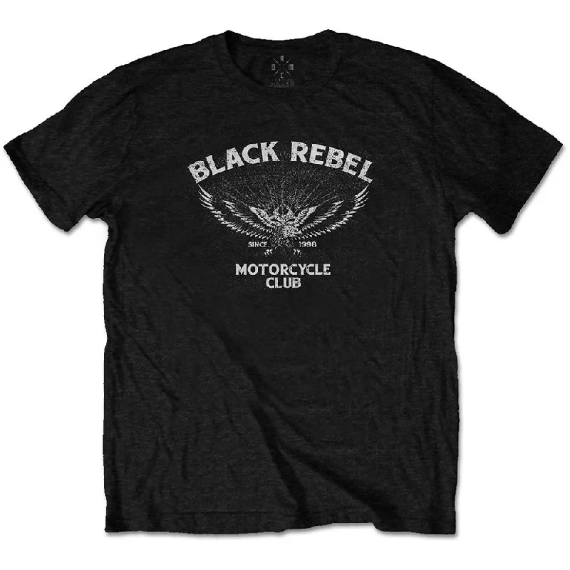 Black Rebel Motorcycle Club | Official Band T-Shirt | Eagle Asymmetrical Pockets Print