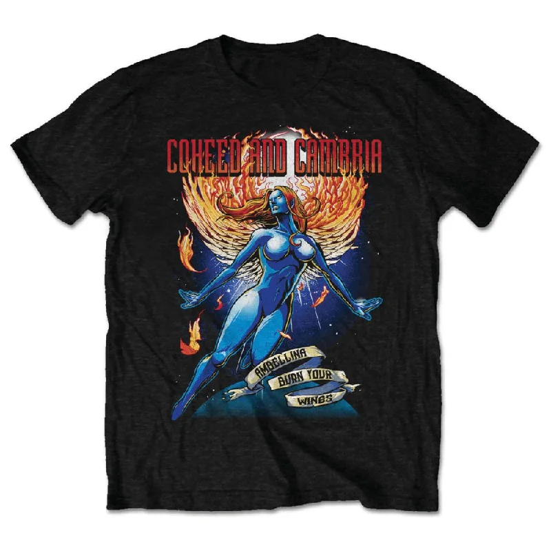 Coheed And Cambria | Official Band T-Shirt | Ambellina Cashmere Blend Cotton Blend Poly Blend Coheed And Cambria | Official Band T-Shirt | Ambellina Cashmere Blend Cotton Blend Poly Blend