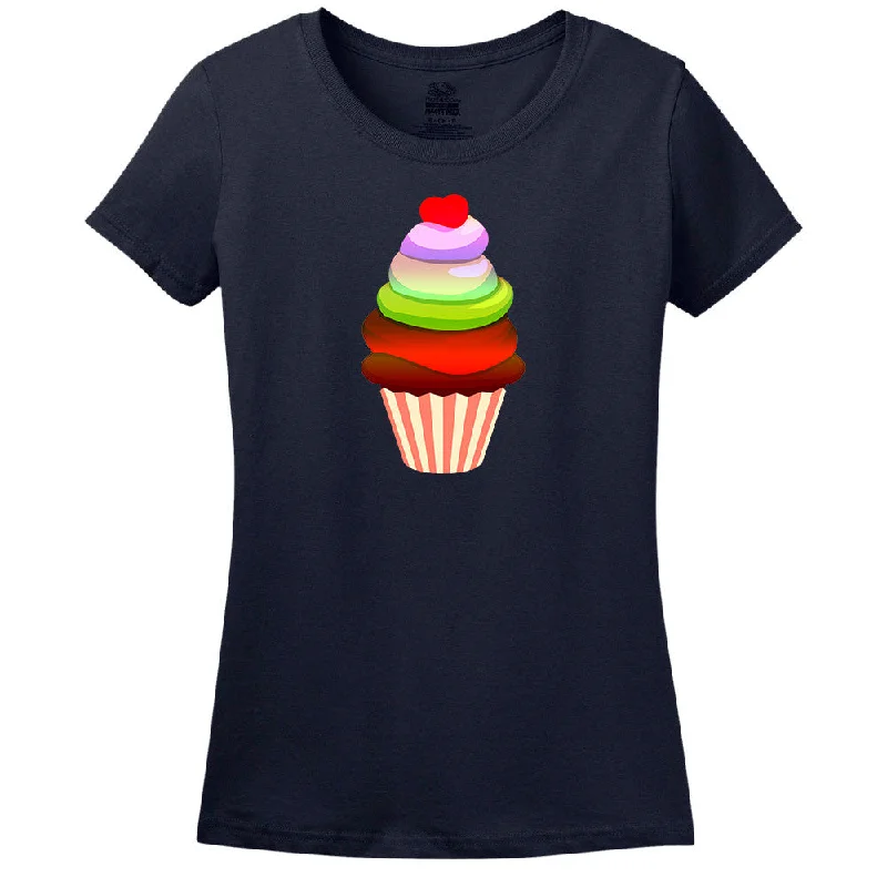 Cupcake T-Shirt Modern Contemporary Chic