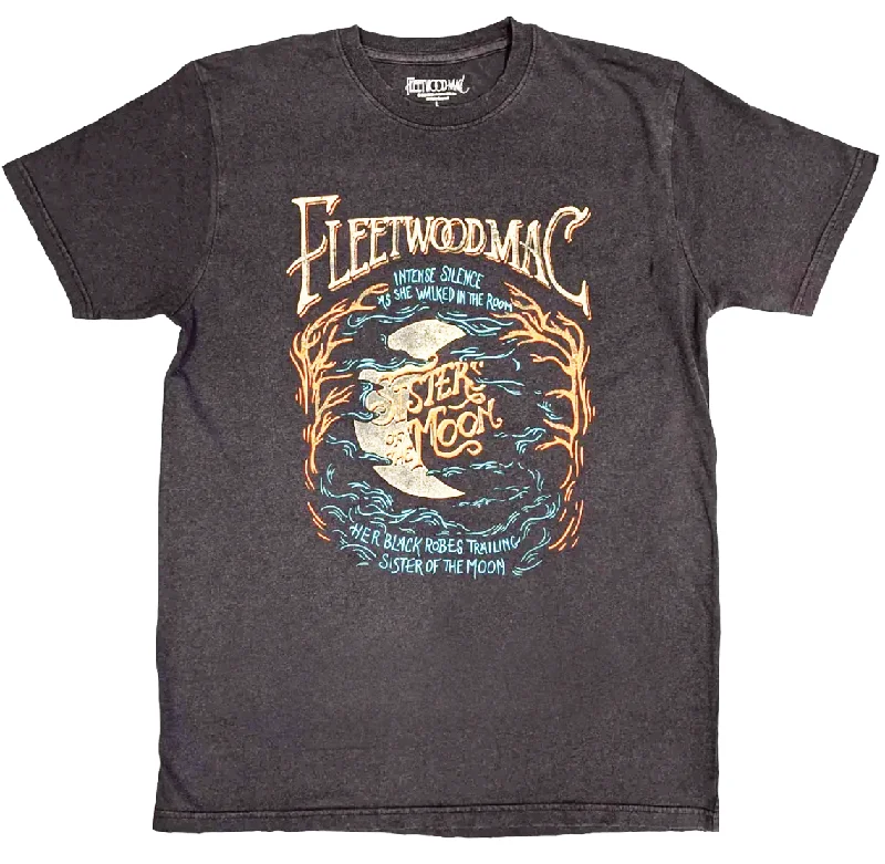 Fleetwood Mac | Official Band T-Shirt | Sisters Of The Moon (Eco) Mesh Fabric Canvas Fabric Denim Fabric