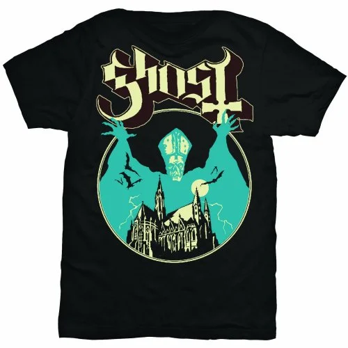 Ghost | Official Band T-Shirt | Opus Satin Blend Silk Blend Wool Blend