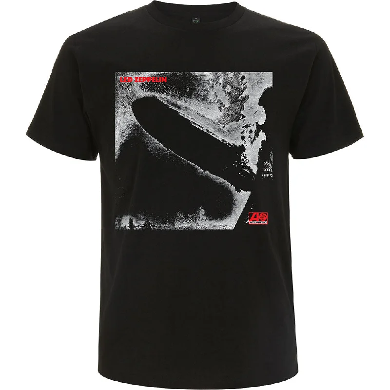 Led Zeppelin | Official Band T-shirt | 1 Remastered Cover Knit Fabric Woven Fabric Fleece Fabric