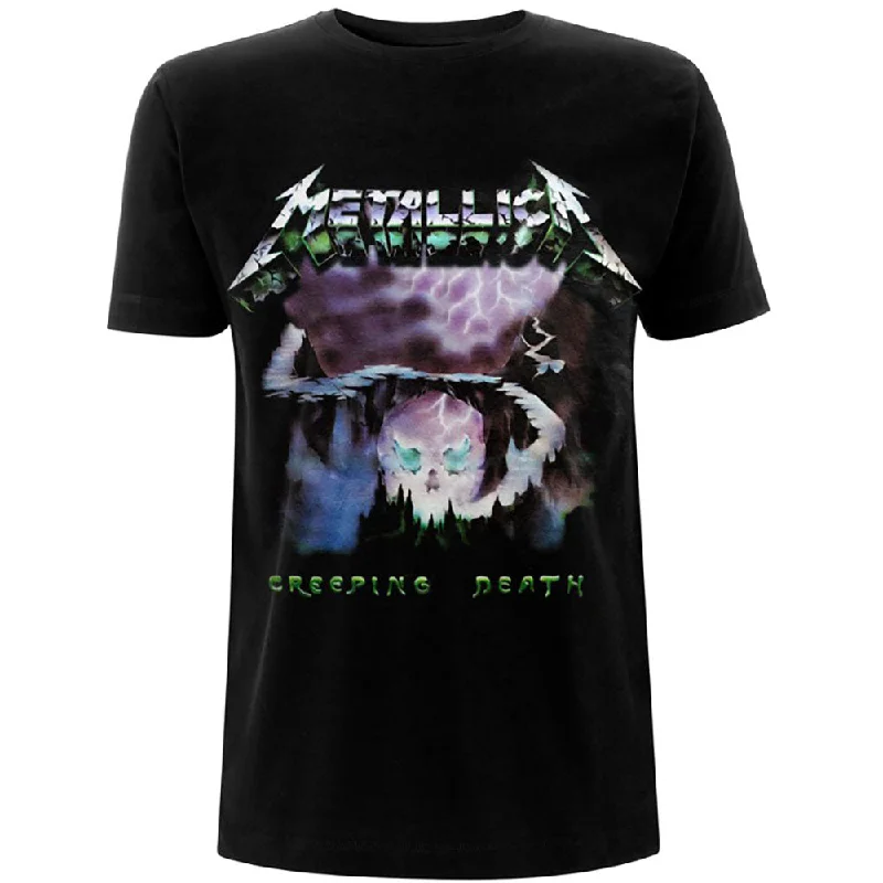 Metallica | Official Band T-Shirt | Creeping Death Handmade Hand-knitted Hand-woven