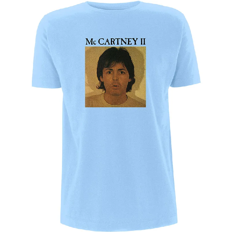 Paul McCartney | Official Band T-Shirt | McCartney II Mesh Blend Leather Blend Suede Blend