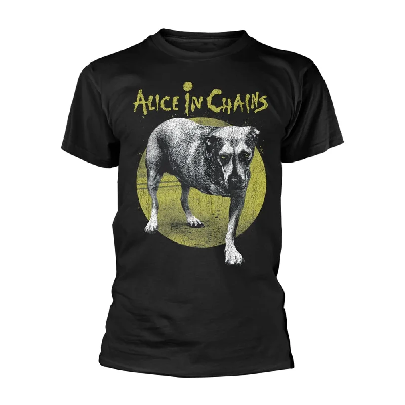 Alice in Chains | Official Band T-Shirt | Tripod Chenille Blend Fleece Blend Nylon Blend