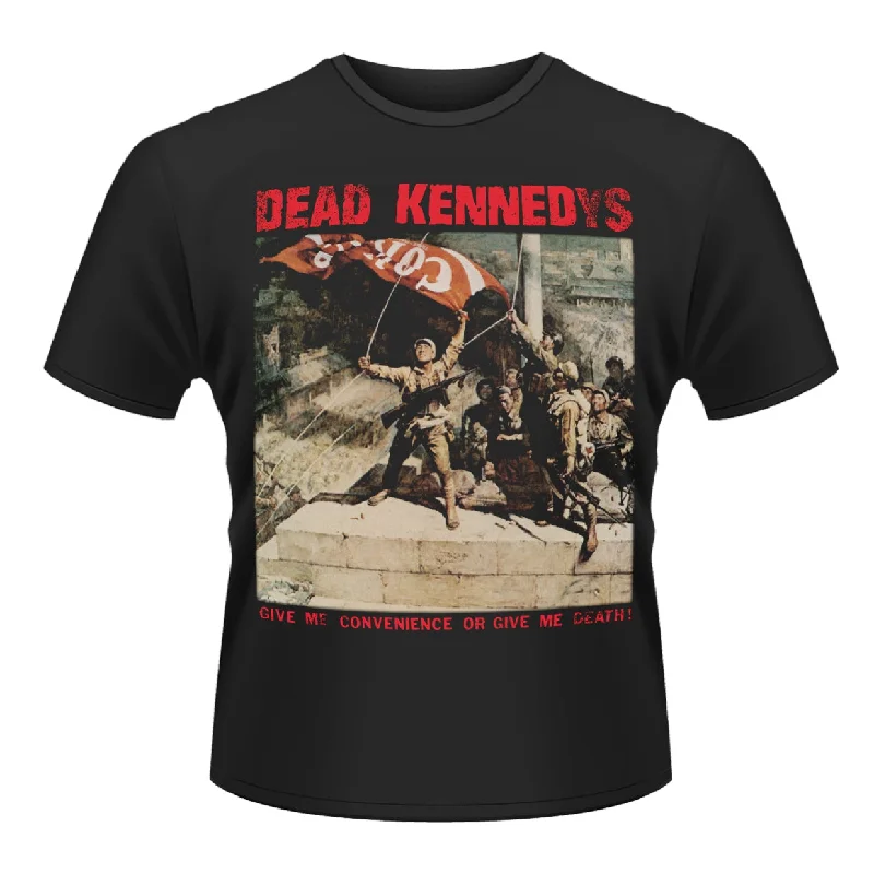 Dead Kennedys Unisex T-shirt: Convenience Or Death Collared T-Shirt Boat Neck A-Line