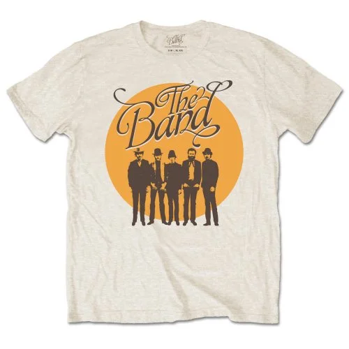 The Band | Official Band T-Shirt | Circle Logo Cashmere Blend Cotton Blend Poly Blend