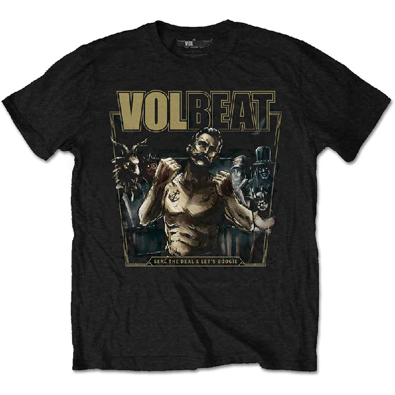 Volbeat | Official Band T-Shirt | Seal the Deal Chenille Brocade Lace