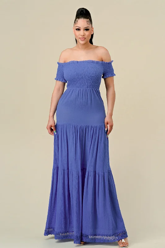 Long Off Shoulder Ruched Maxi Dress Elegant Velvet Maxi Dress