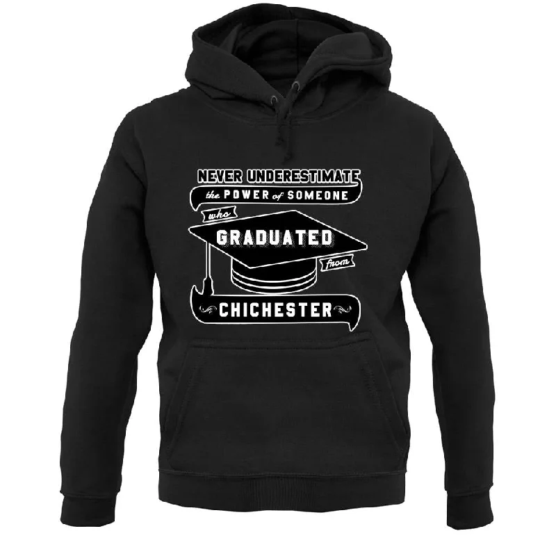 CHICHESTER Graduate Unisex Hoodie Hoodie with Drop Shoulder Relaxed Streetwear