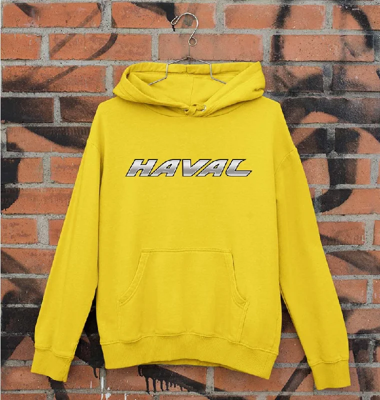 Haval Unisex Hoodie for Men/Women Hoodie with Slit Hem Functional Movement