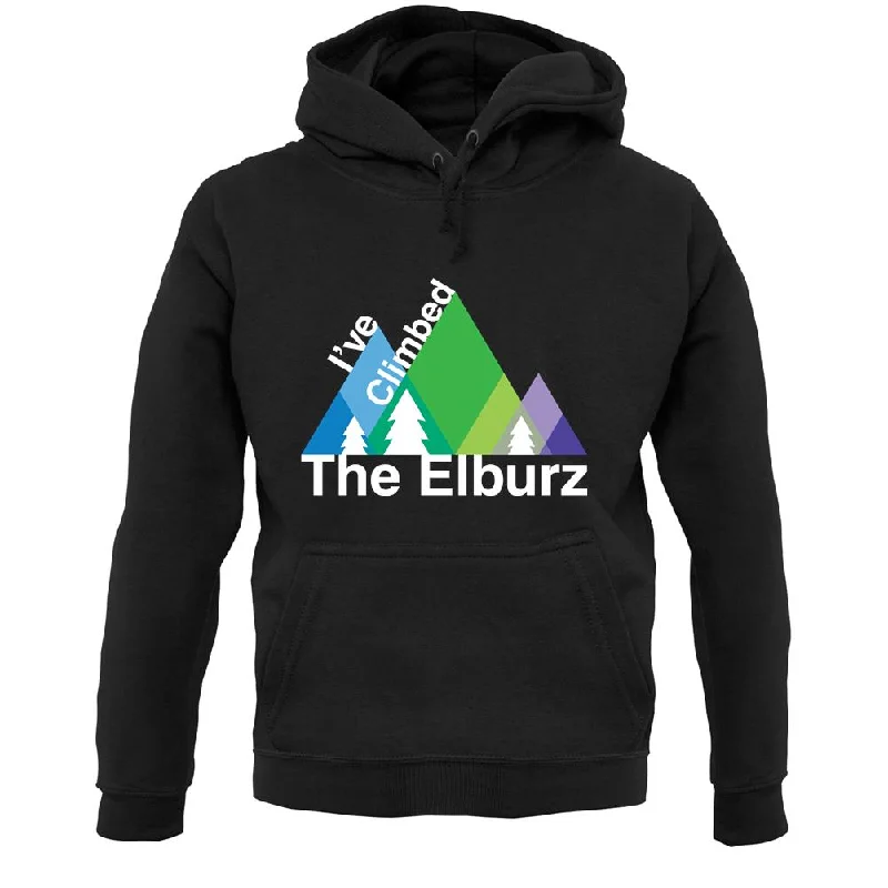 I'Ve Climbed The Elburz Unisex Hoodie Hoodie with Hem Raw Edge Edgy Unfinished