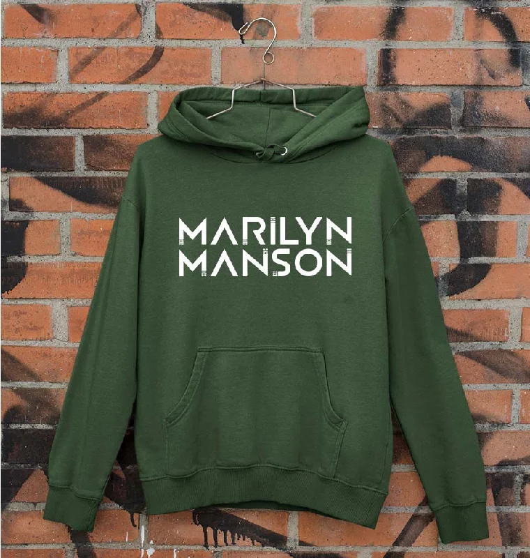 Marilyn Manson Unisex Hoodie for Men/Women Hoodie with Tied Waist Feminine Flattering