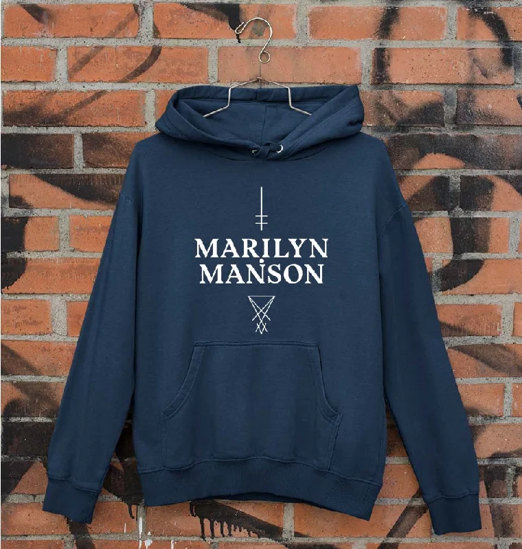 Marilyn Manson Unisex Hoodie for Men/Women Hoodie with Distressed Vintage Worn