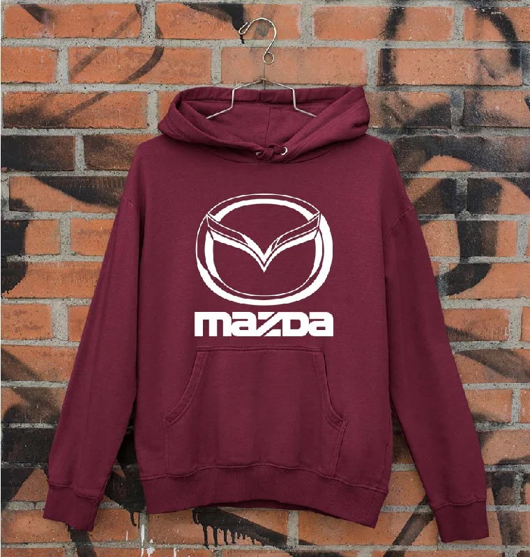 Mazda Unisex Hoodie for Men/Women Hoodie with V-Neck Classic Versatile