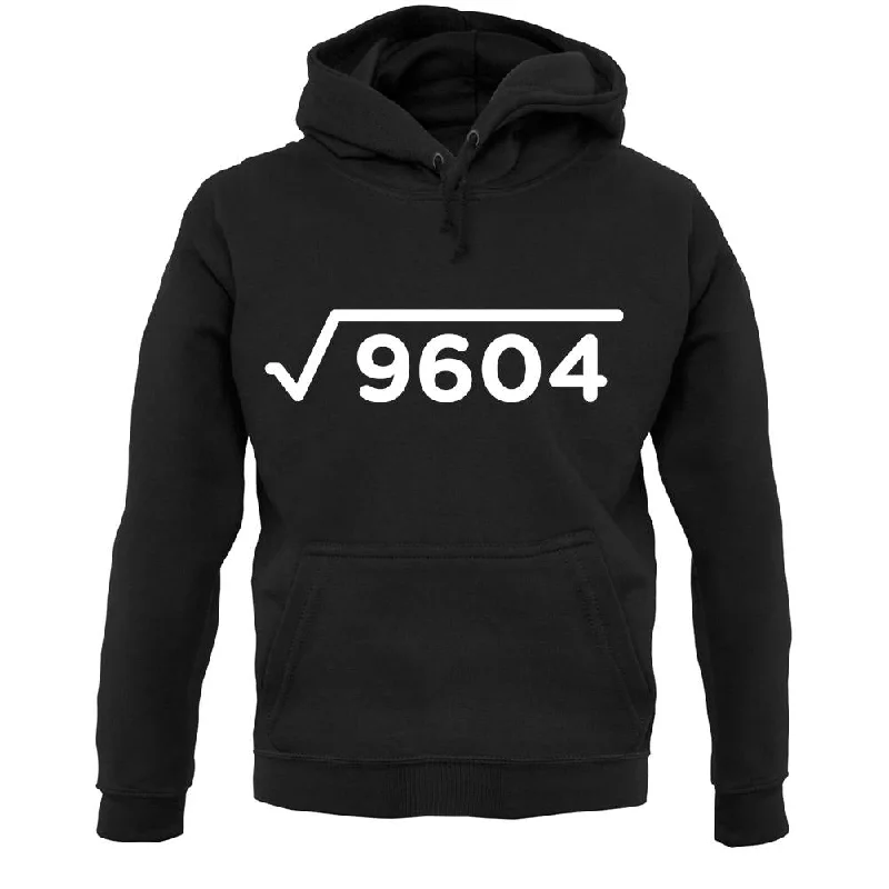 Square Root Birthday 98 Unisex Hoodie Hoodie with Hem Drawcord Adjustable Customizable