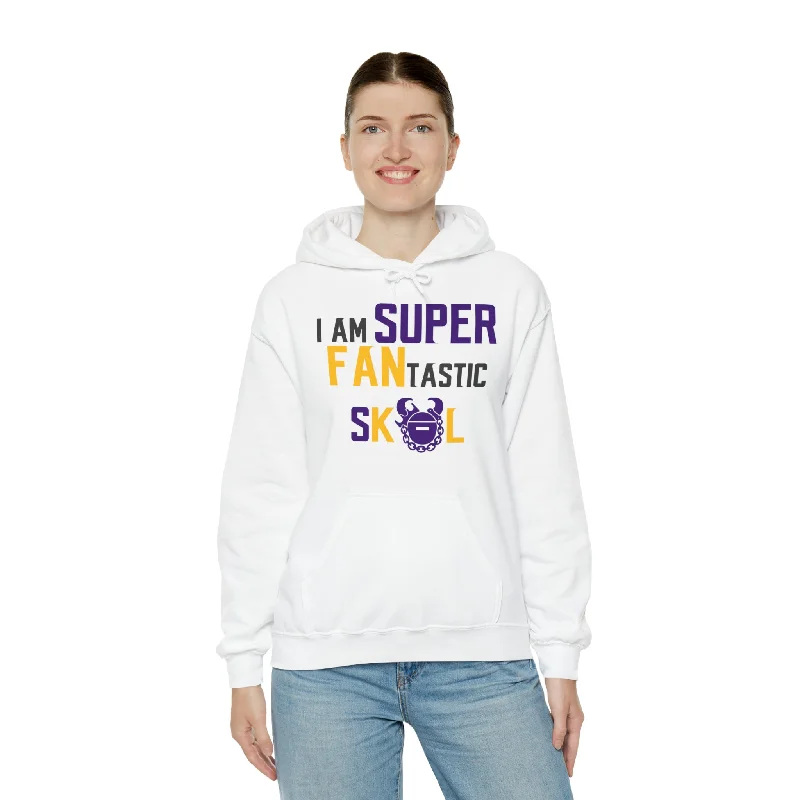 Unisex Heavy Blend™ Hoodie - SUPER FANtastic Hoodie with Drawcord Adjustable Secure