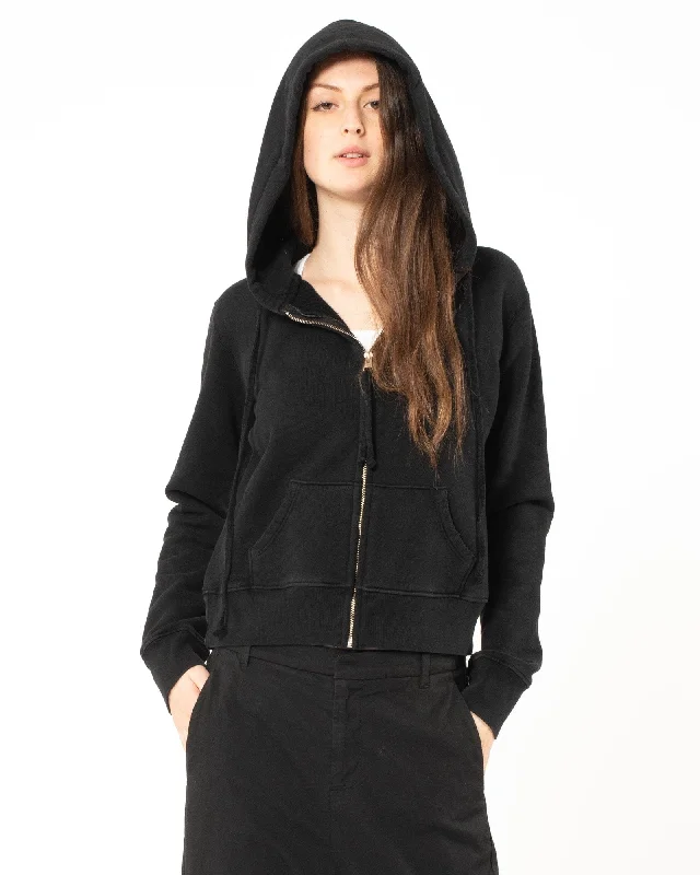 Callie Zip Hoodie Hoodie with Drop Shoulder Relaxed Streetwear