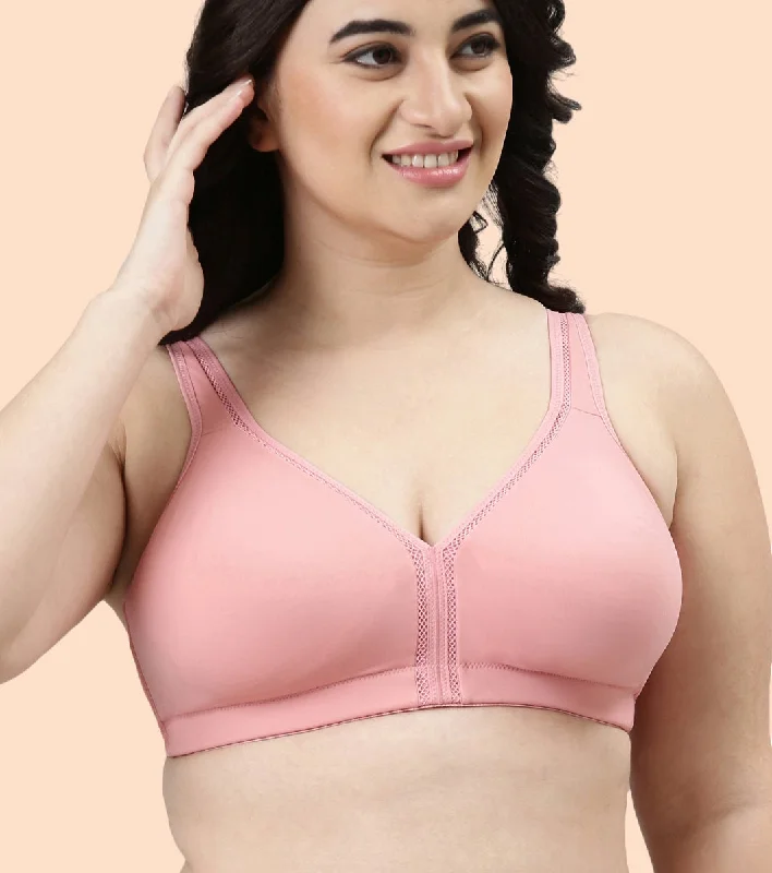 Plush Comfort Side Support Bra Chic Lace Bra