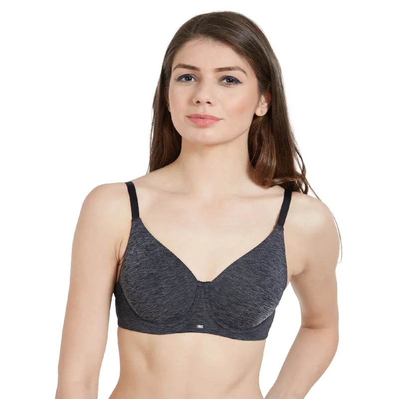 Full Coverage Non padded Wired Bra-CB-203 Soft Support Bra