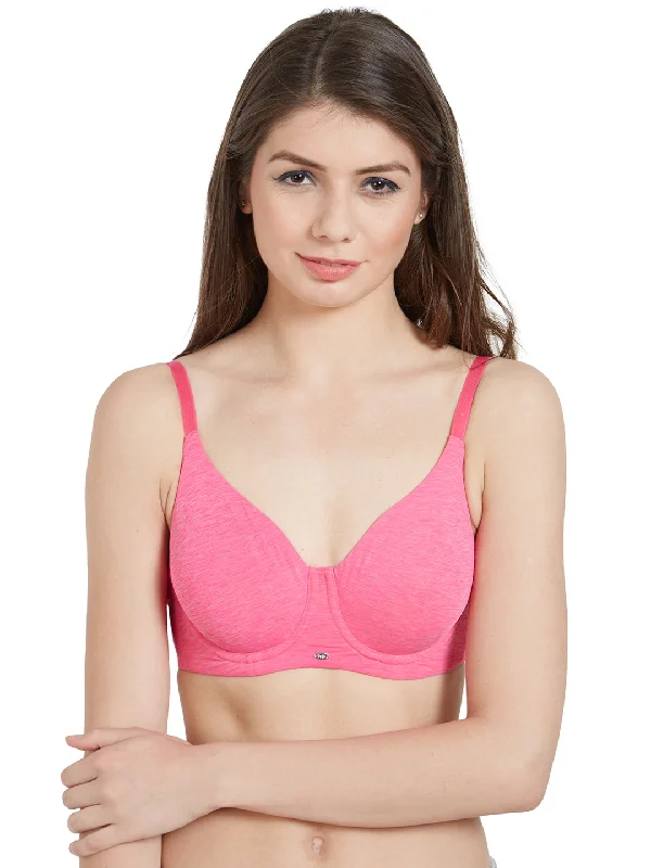 Full Coverage Non padded Wired Bra-CB-203 Cozy Wire-Free Bra