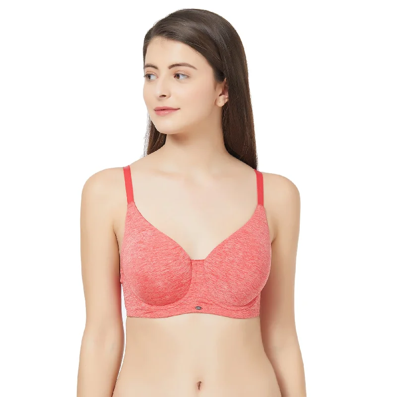 Full Coverage Non padded Wired Bra-CB-203 Versatile Bralette Set