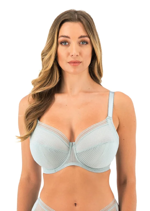 Fusion Full Cup Side Support Bra In Sea Breeze - Fantasie Breathable Wireless Bra