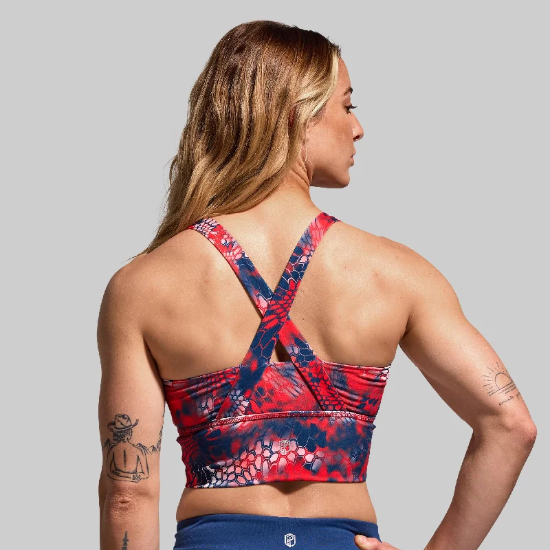 Intensity Sports Bra (Kryptek Freedom) Stretchy Full Coverage