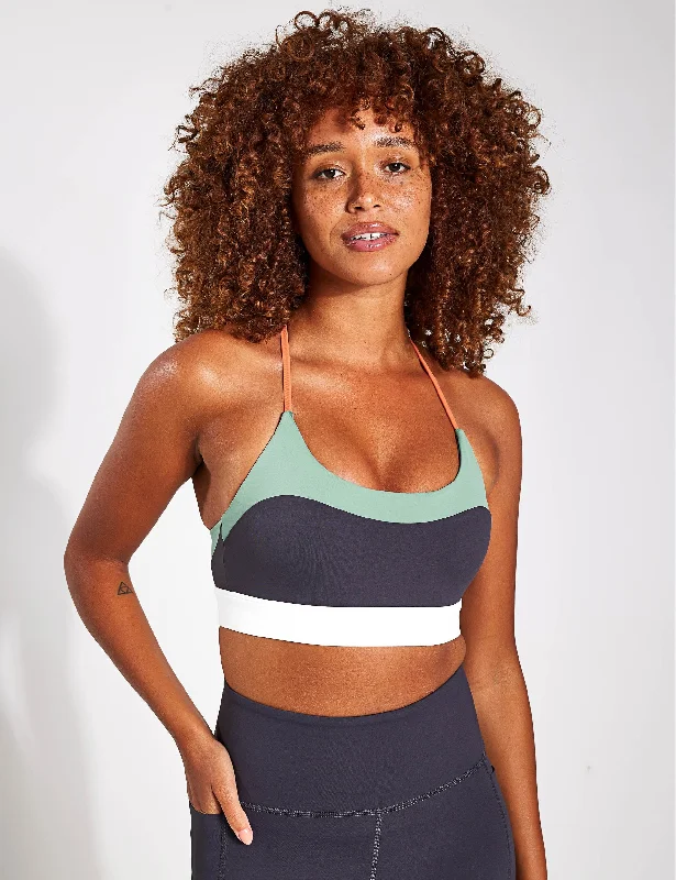 Limitless Sports Bra - Charcoal Soft Padded Bralette