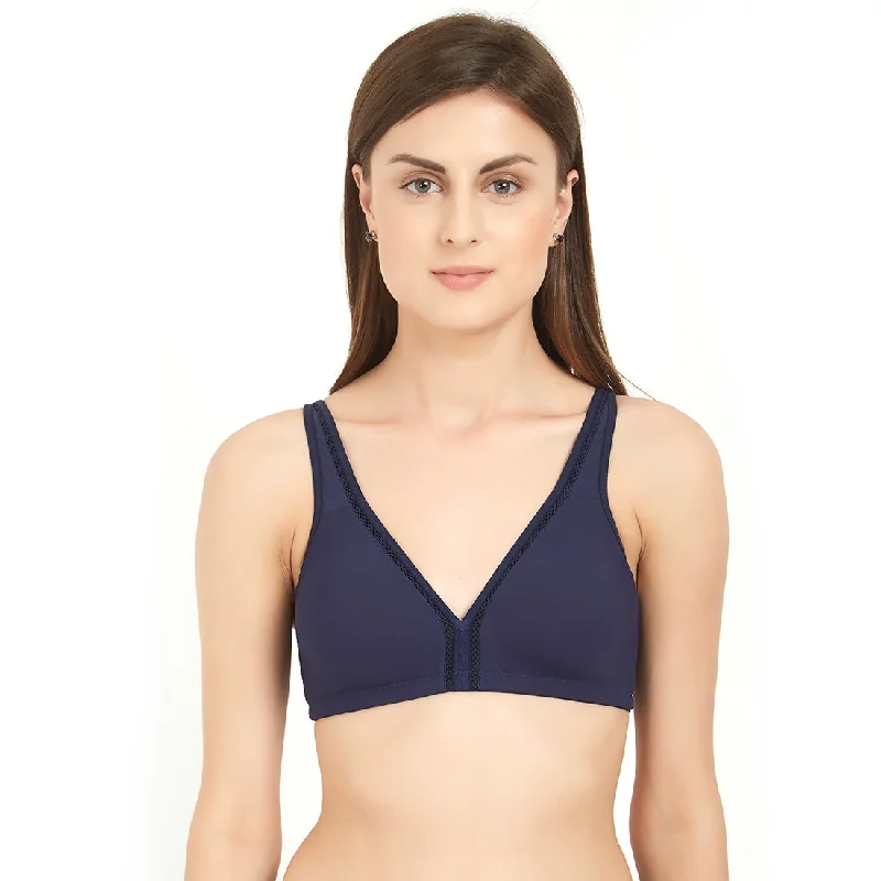 Medium Coverage Non Padded Non Wired Bra CB-327 Seamless Sports Bra