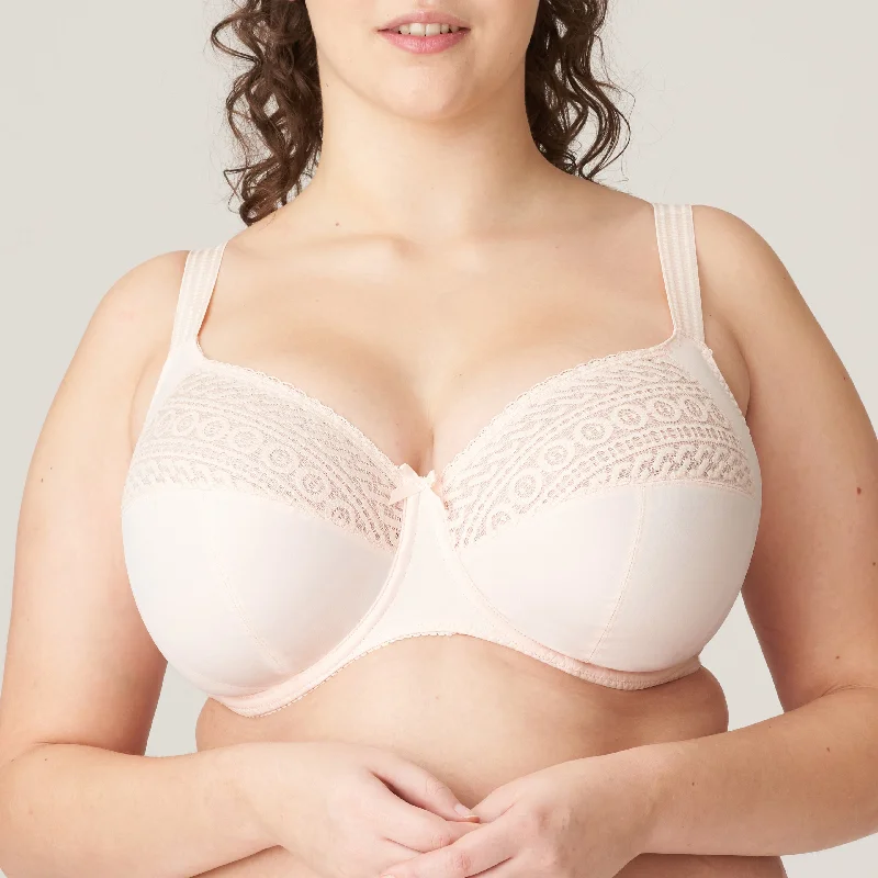 Montara Smooth Full Cup Bra In Crystal Pink - Prima Donna Chic Lace Underwear