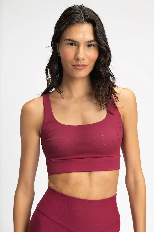 Neopren Sports Bra Sexy Mesh Bra