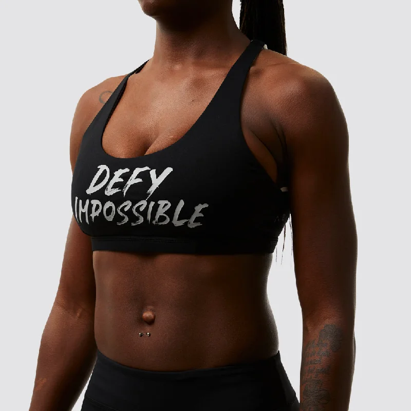 Vitality Sports Bra (ATF-Defy Impossible) Elegant Silk Bra