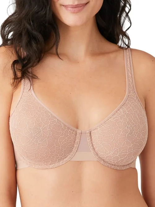 WACOAL 855341 ALL EDGE WIRED BRA Trendy Lace Bra