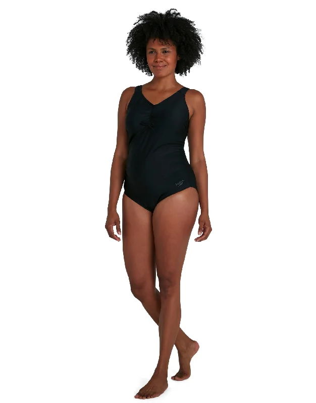 Essential U-Back Maternity Swimsuit Beach Ready Swimsuit