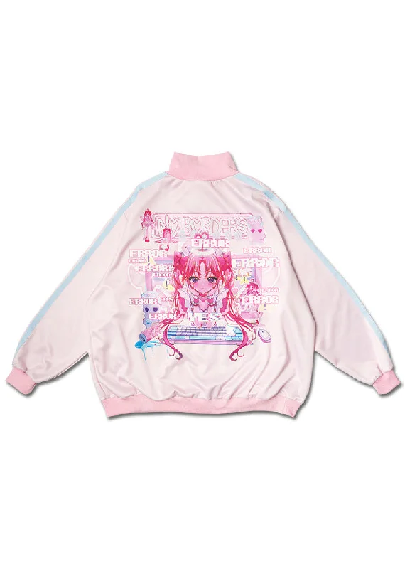 Peach Punch Idol Tenshi Jersey Zip Jacket Mesh Jacket Canvas Jacket Denim Jacket