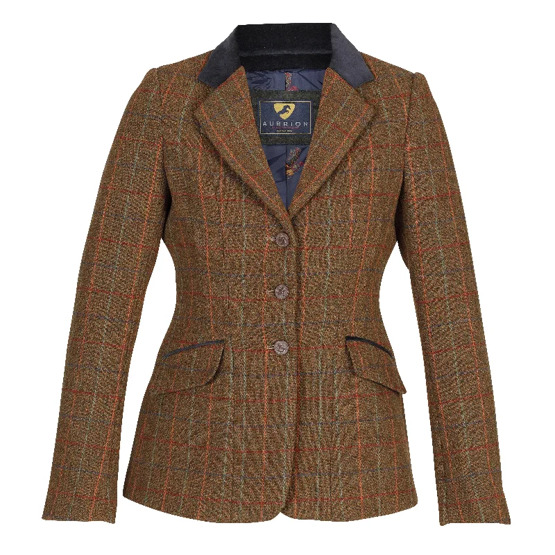 Aubrion Saratoga Jacket - Adults Wool Jacket Cashmere Jacket Tweed Jacket