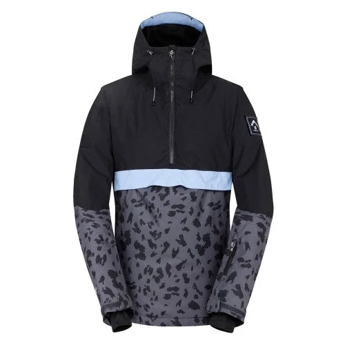 Dare 2B Womens/Ladies Snowburst Leopard Print Overhead Ski Jacket Collared Jacket Crew Neck Jacket Turtle Neck Jacket Dare 2B Womens/Ladies Snowburst Leopard Print Overhead Ski Jacket Collared Jacket Crew Neck Jacket Turtle Neck Jacket