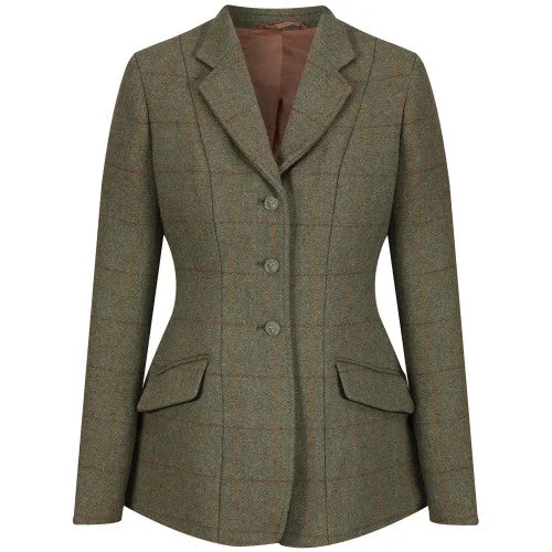 Equetech Claydon Tweed Riding Jacket Cardigan Sweater Pullover