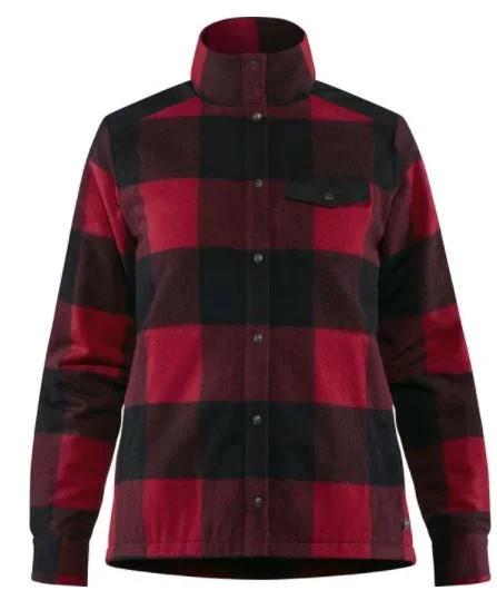Fjallraven - Women's Canada Wool Padded Jacket Zippered Jacket Buttoned Jacket Snapped Jacket Fjallraven - Women's Canada Wool Padded Jacket Zippered Jacket Buttoned Jacket Snapped Jacket