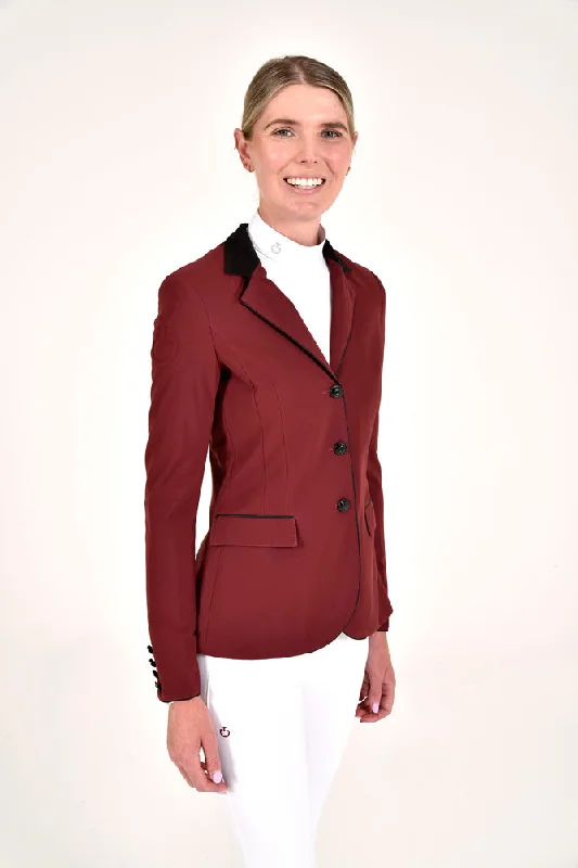 GP Riding Jacket - Wine Nylon Jacket Polyester Jacket Spandex Jacket