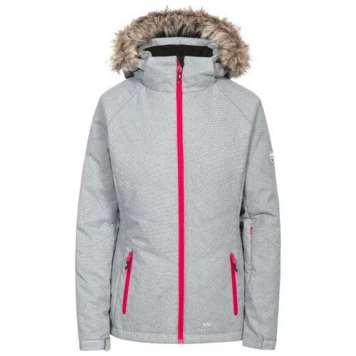 Trespass Womens/Ladies Always Ski Jacket Herringbone Jacket Checkered Jacket Solid Jacket