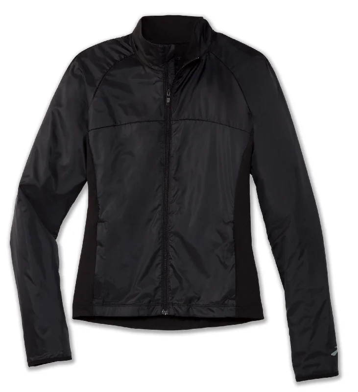 W Brooks Fusion Hybrid Jacket Belted Jacket Elasticated Jacket Padded Jacket