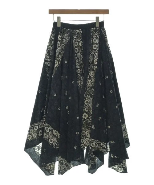 JEANASIS Long/Maxi length skirts satin skirt smooth