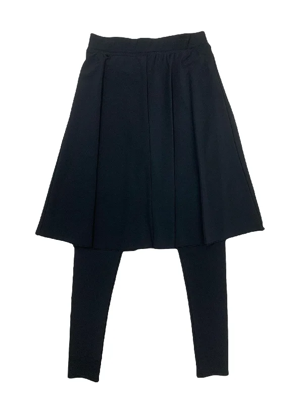 Flairy Skirt With Long Leggings corduroy skirt cozy