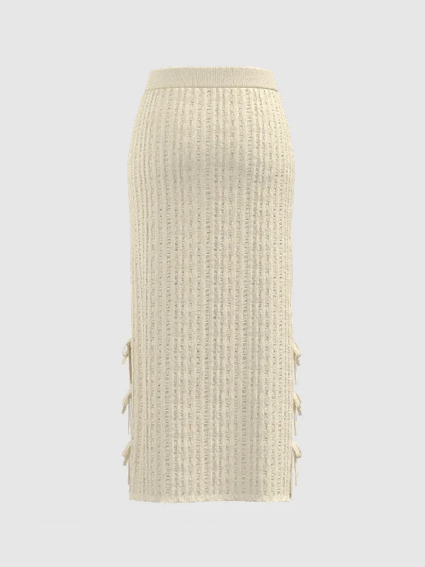 Skinny Knitted Skirts wrap skirt elegant